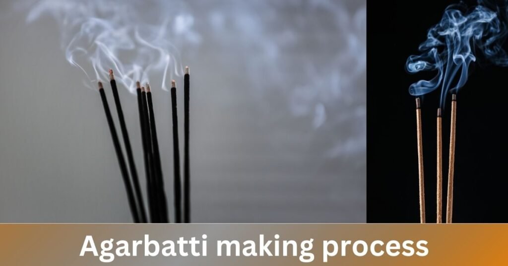 Agarbatti making process