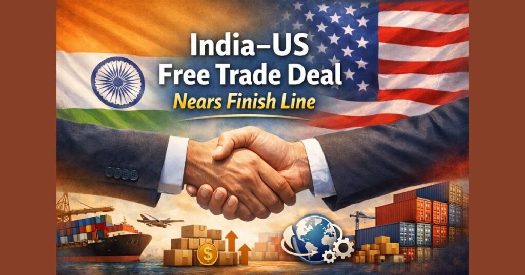 India and United States moving closer to a free trade deal as negotiations reach final stage
